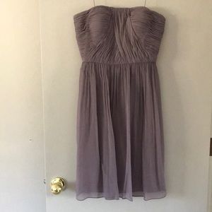 Never worn 100% silk strapless Donna Morgan dress